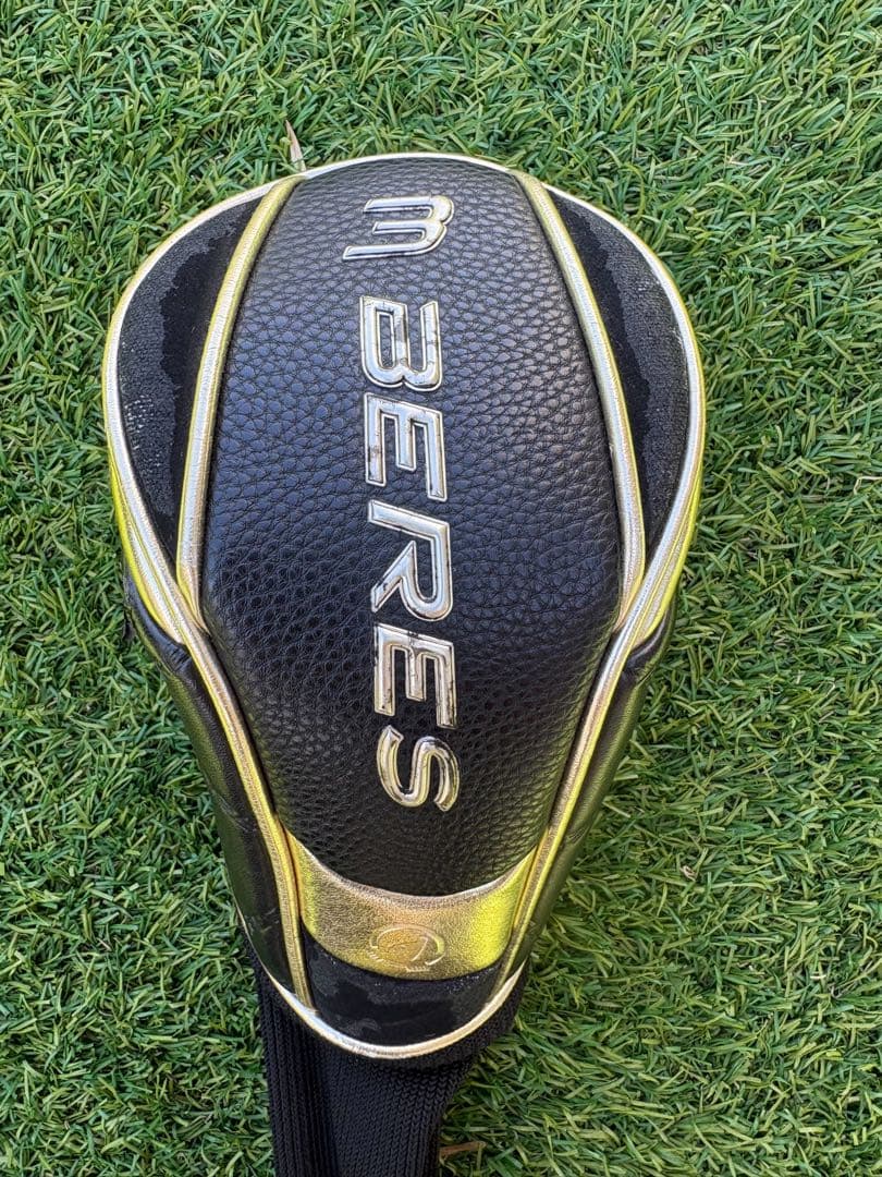 【★4】BERES 3W ARMRQ X R 43 本間ゴルフ ベレス カバー付