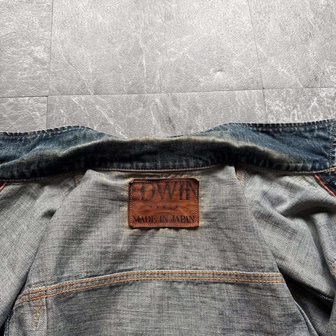 ジャケット・アウター edwin 2nd type vintage denim jacket
