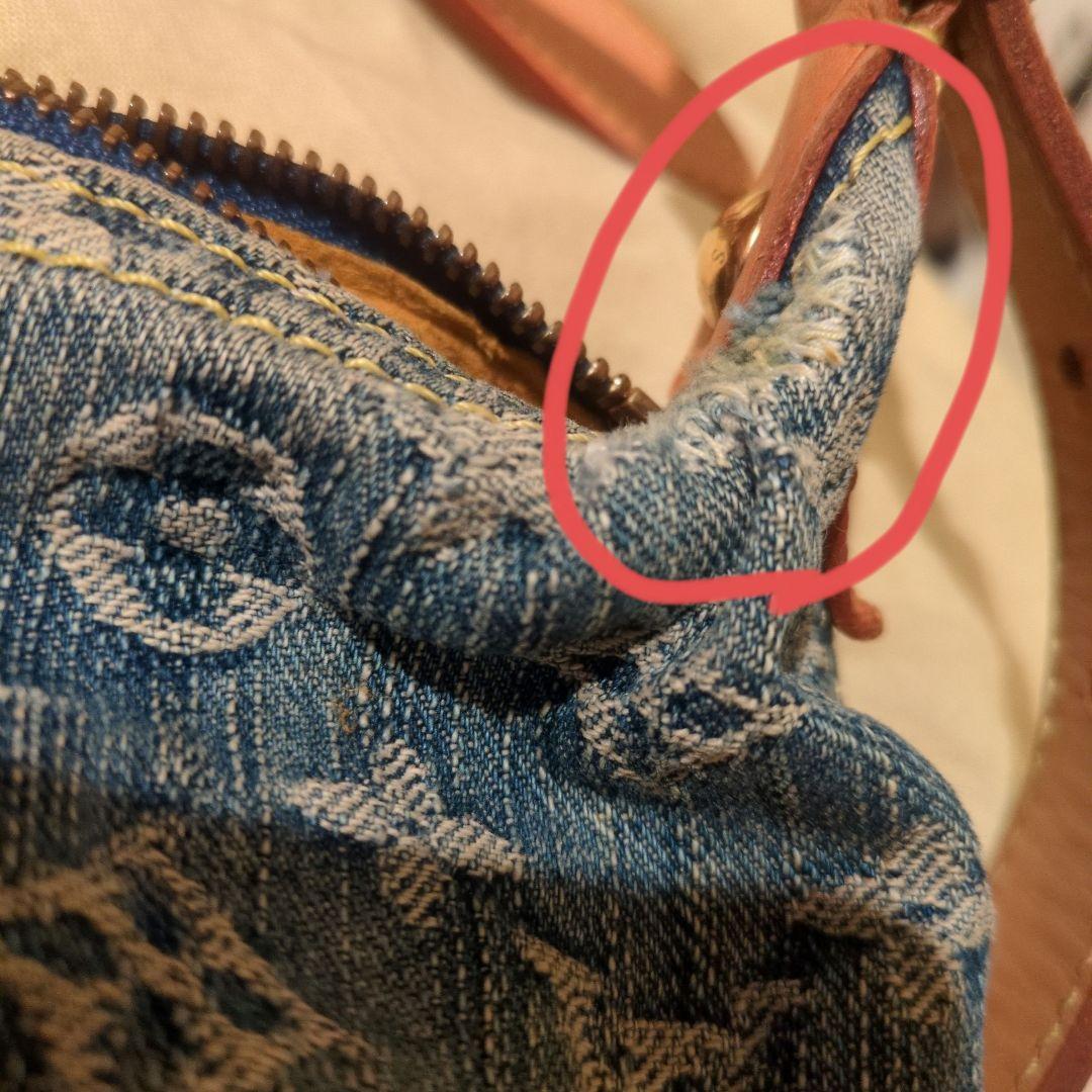 LOUIS VUITTON デニムバッグ　バギーPM