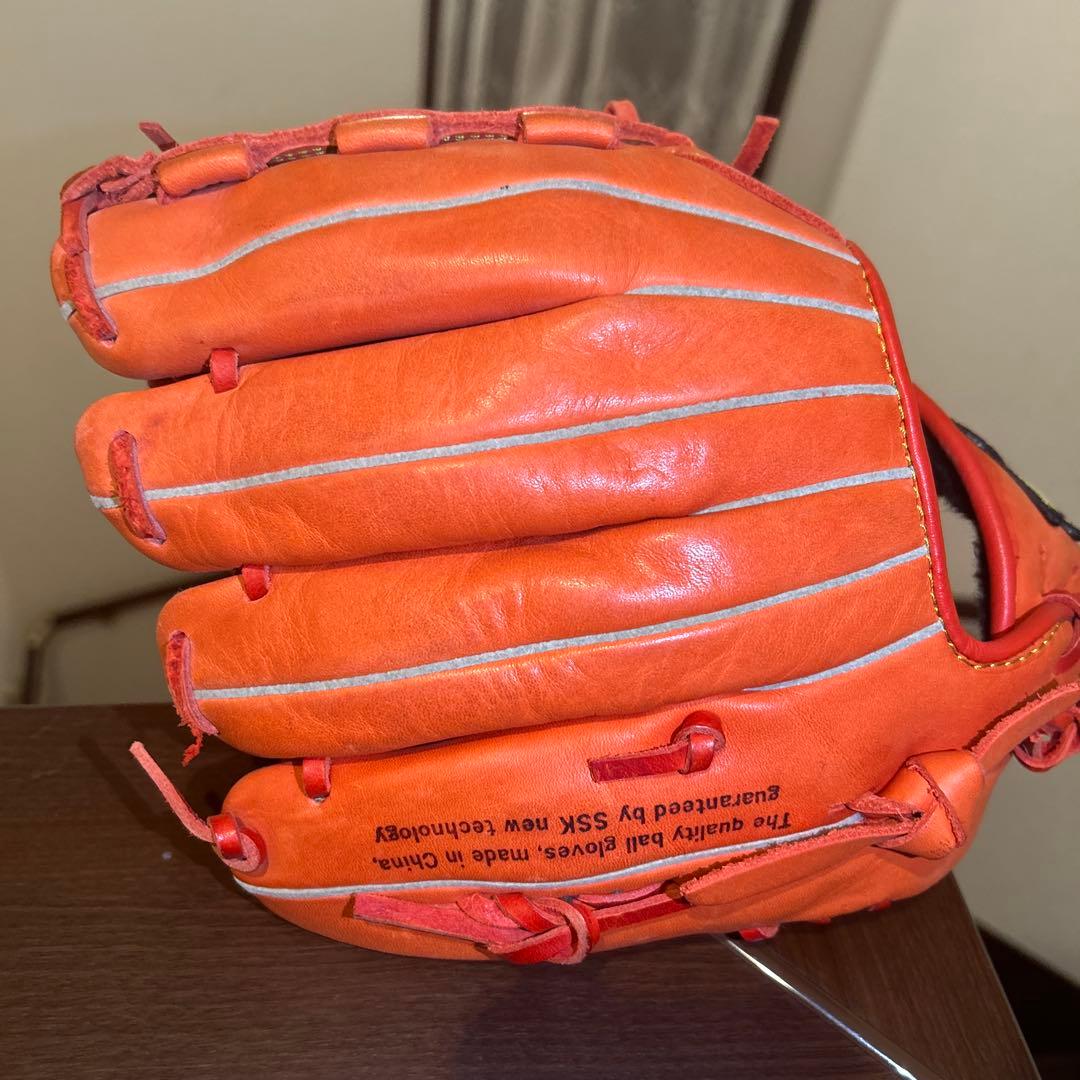 SSk Super Founder 軟式グローブ オレンジ　POG-820