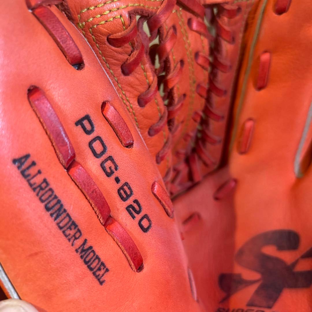 SSk Super Founder 軟式グローブ オレンジ　POG-820