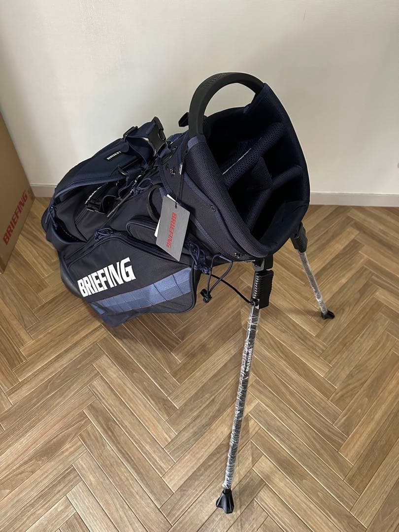 新品未使用 CR-4 #04 ネイビーBRIEFING キャディバッグNAVY