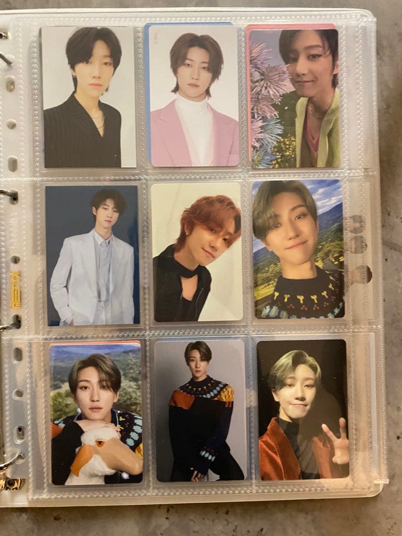 セブチ　ミンハオ　過去公式トレカまとめ売り　54枚