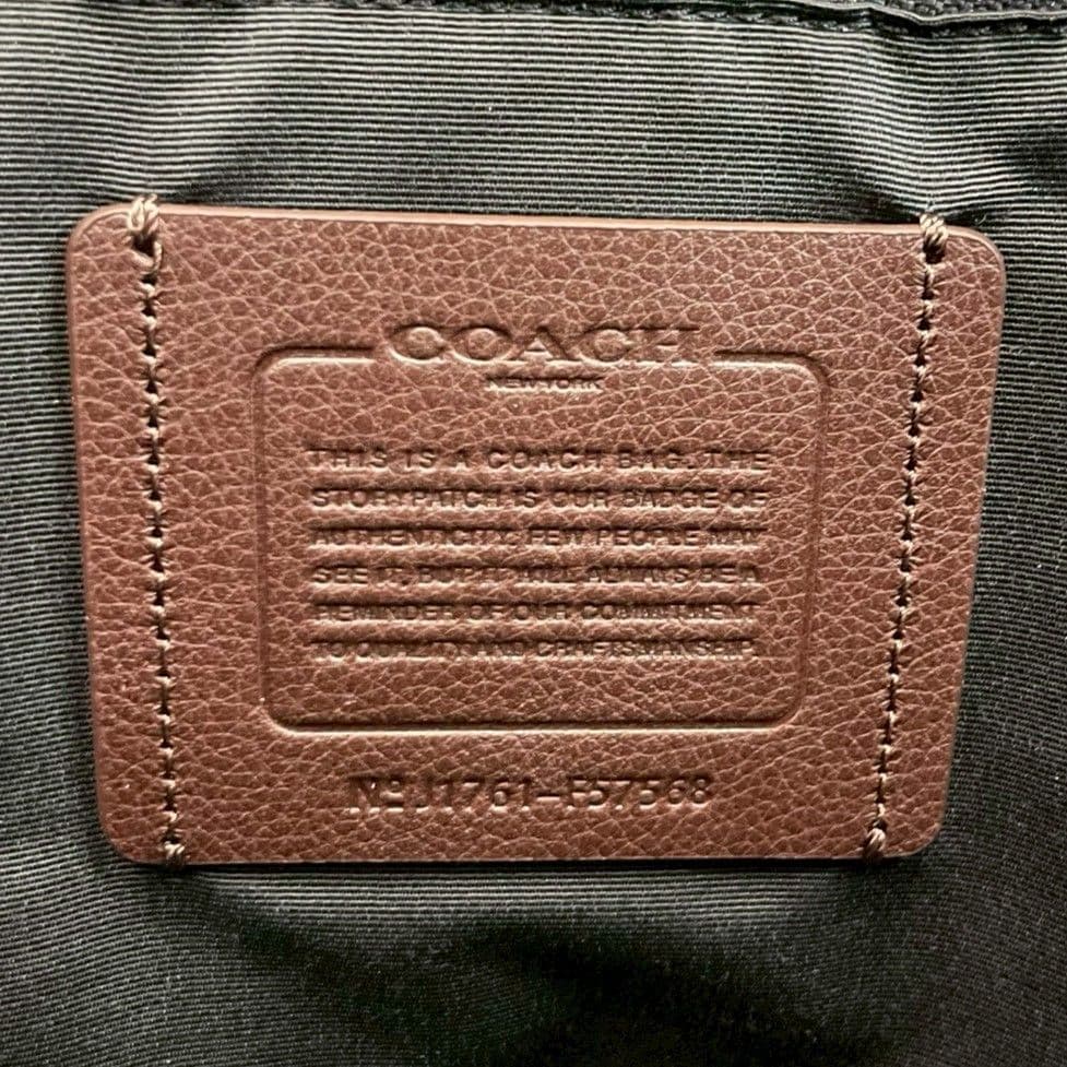 新品タグ付 コーチ メトロポリタン 2way トートバッグ ビジネス A4可 茶