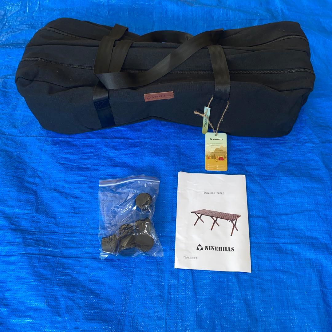 【※一部塗料剥がれ。使用上問題無し※】ウッドロールテーブルＬ