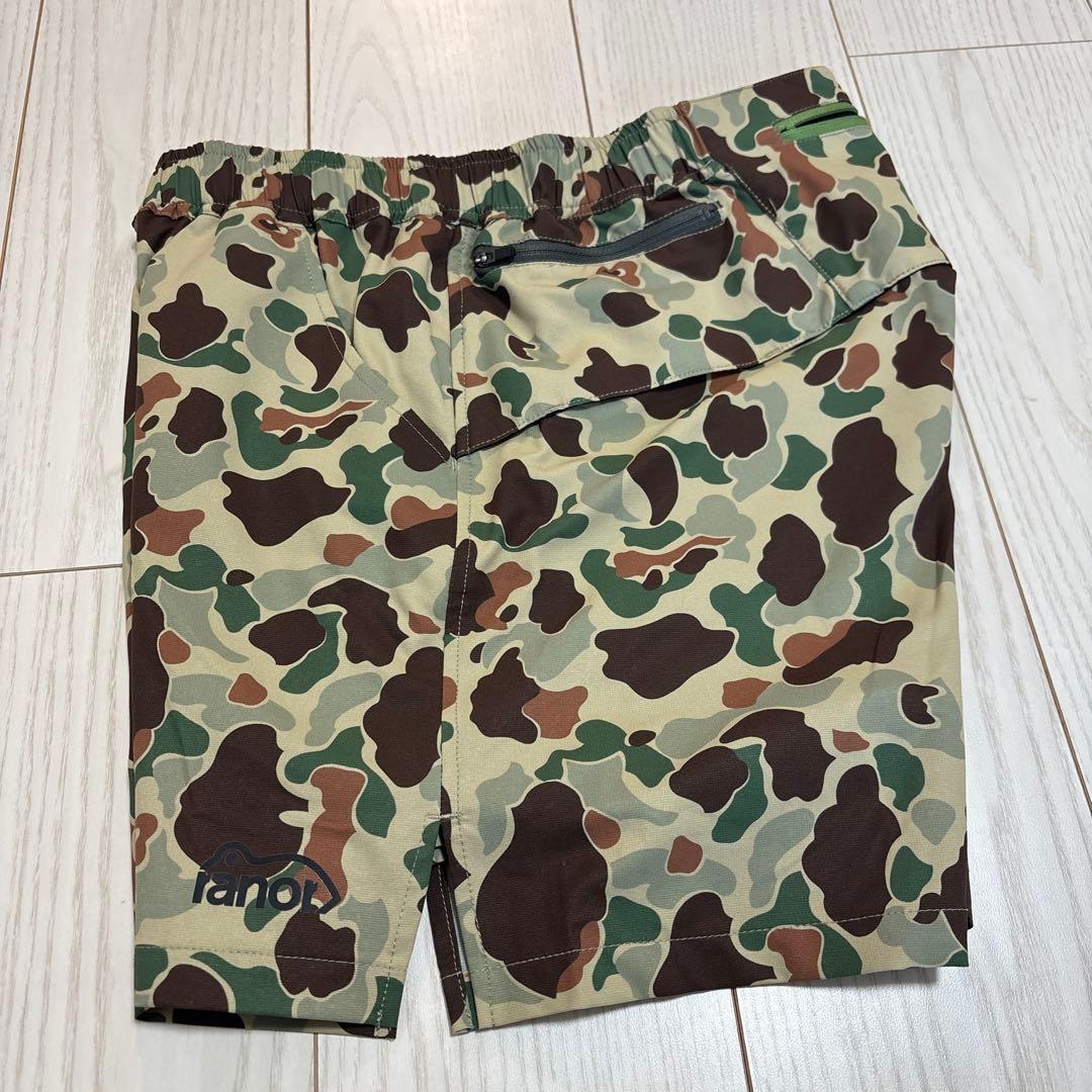 ranor ラナー ランニングパンツ　カモフラ