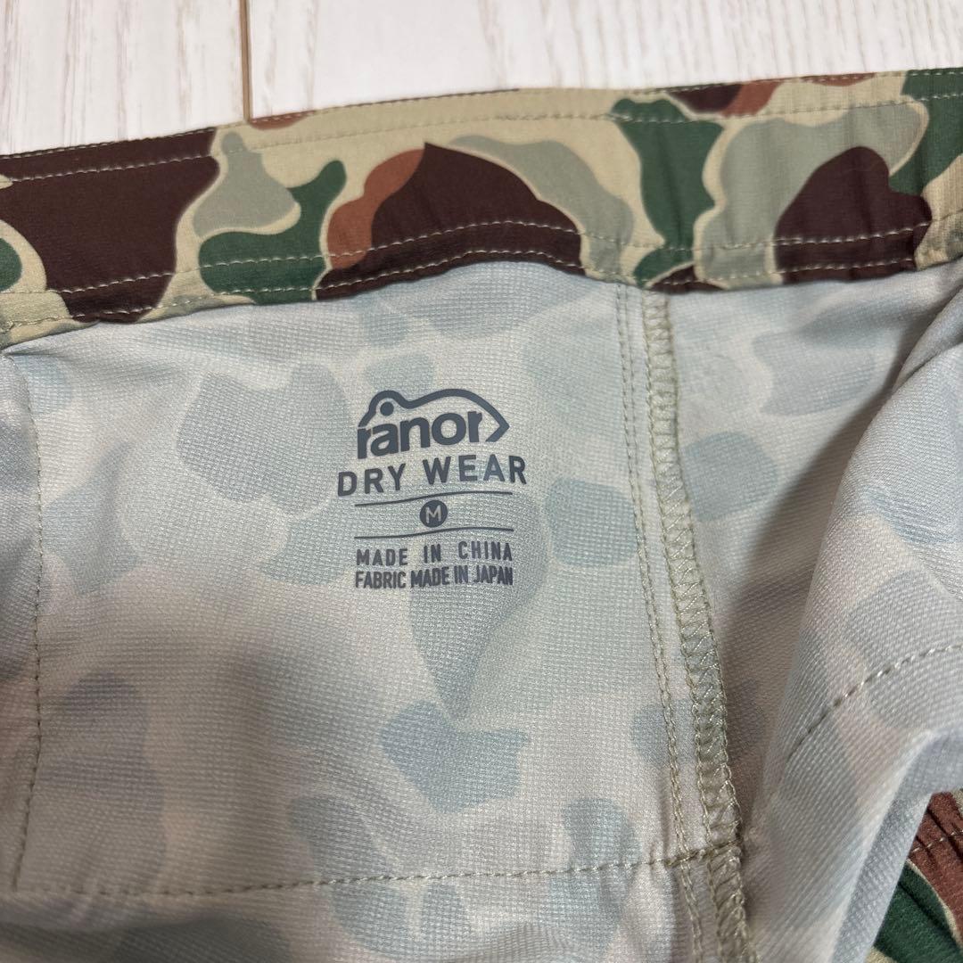 ranor ラナー ランニングパンツ　カモフラ