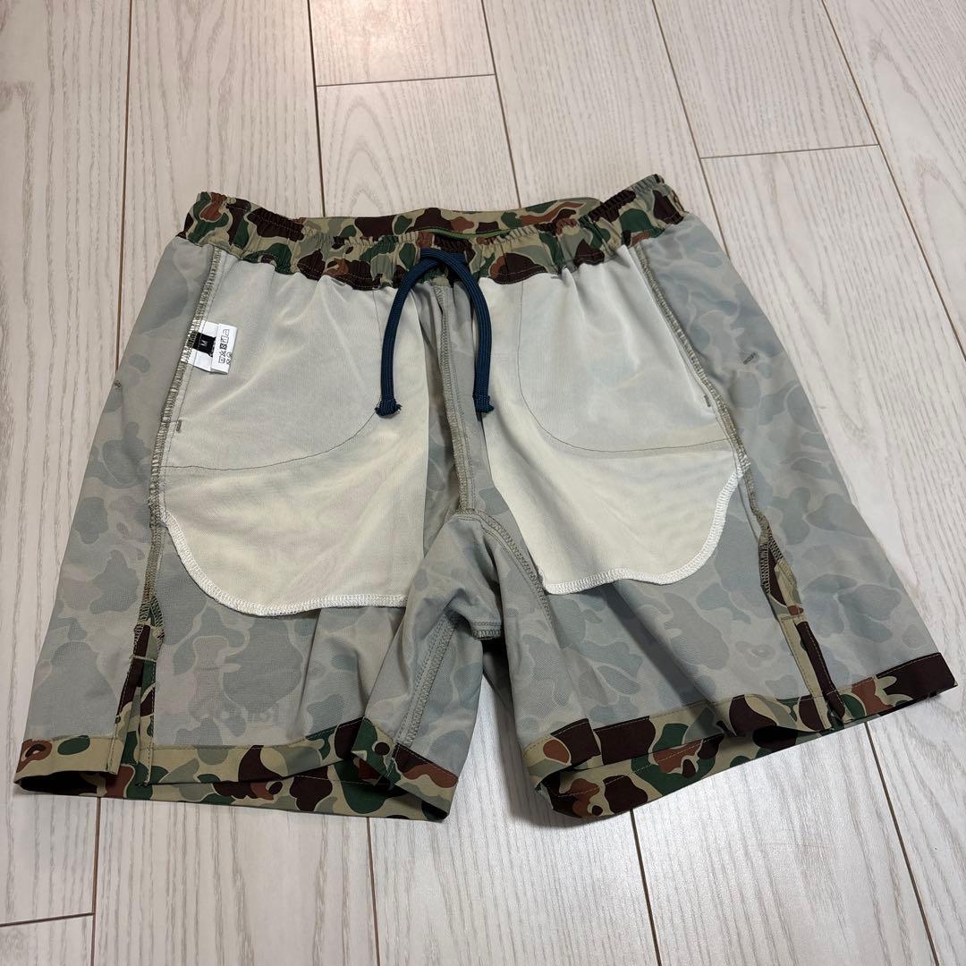 ranor ラナー ランニングパンツ　カモフラ