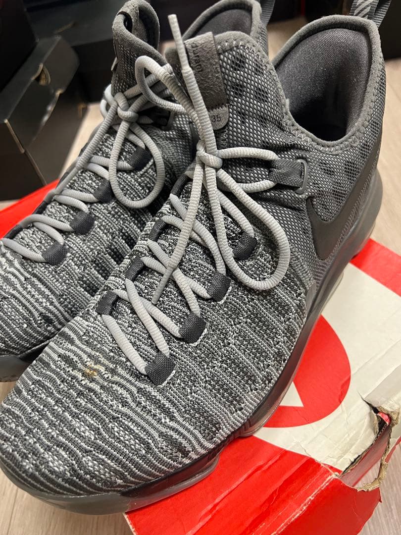 シューズ(男性用) Nike KD9 Battle Grey size 10US (28cm)