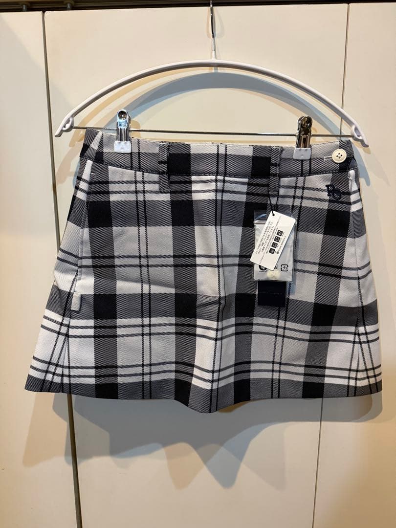 新品　パーリーゲイツ プリーツスカート サイズ0 ホワイト系