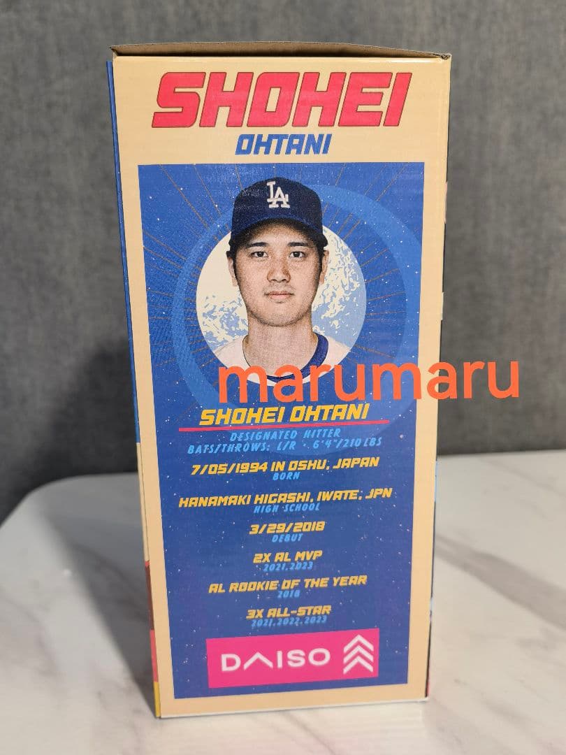 [本物]8月28日来場者限定 大谷翔平&デコピン ボブルヘッド ドジャース ⑧