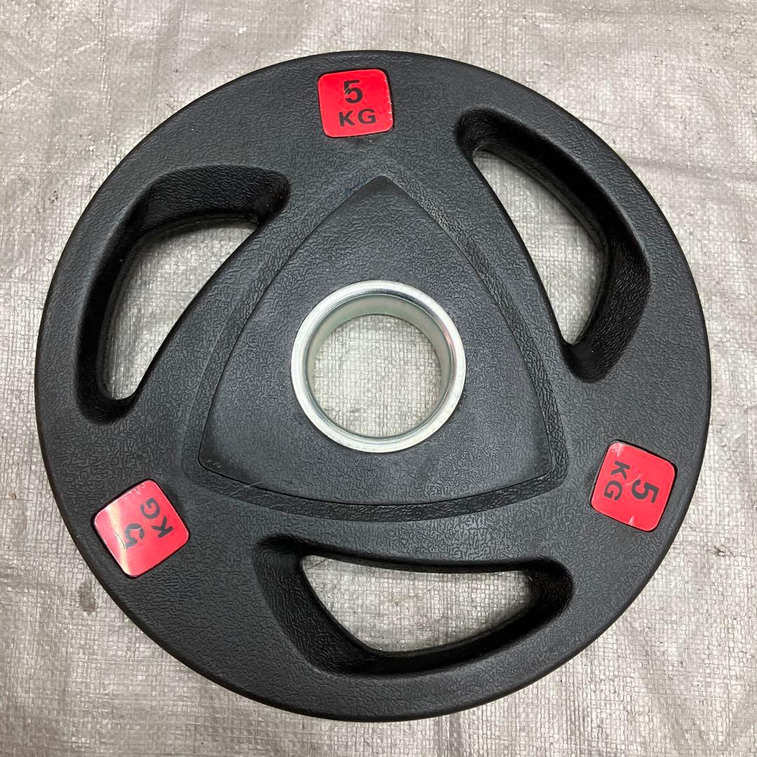 ■全国送料無料■8枚セット 22.5kg バーベルプレート 新品 ラバーコート