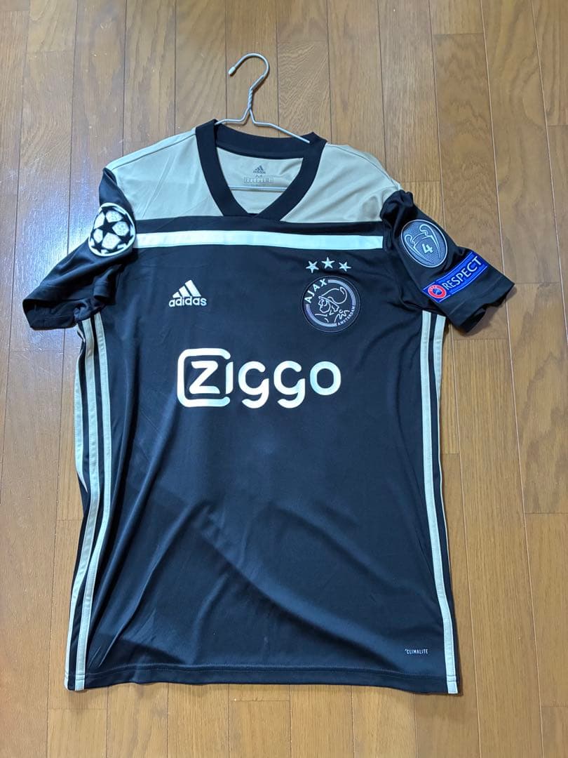 新品タグ付 18-19年アヤックス(A)フランキー・デヨング CL仕様 M