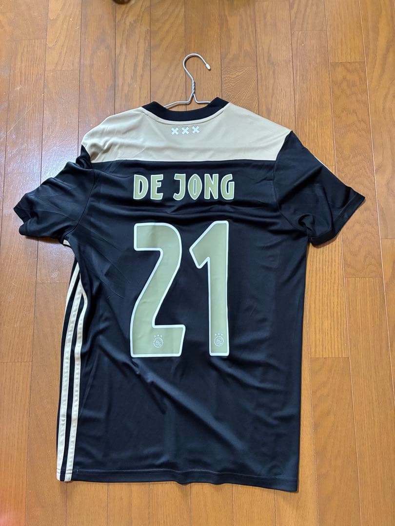 新品タグ付 18-19年アヤックス(A)フランキー・デヨング CL仕様 M