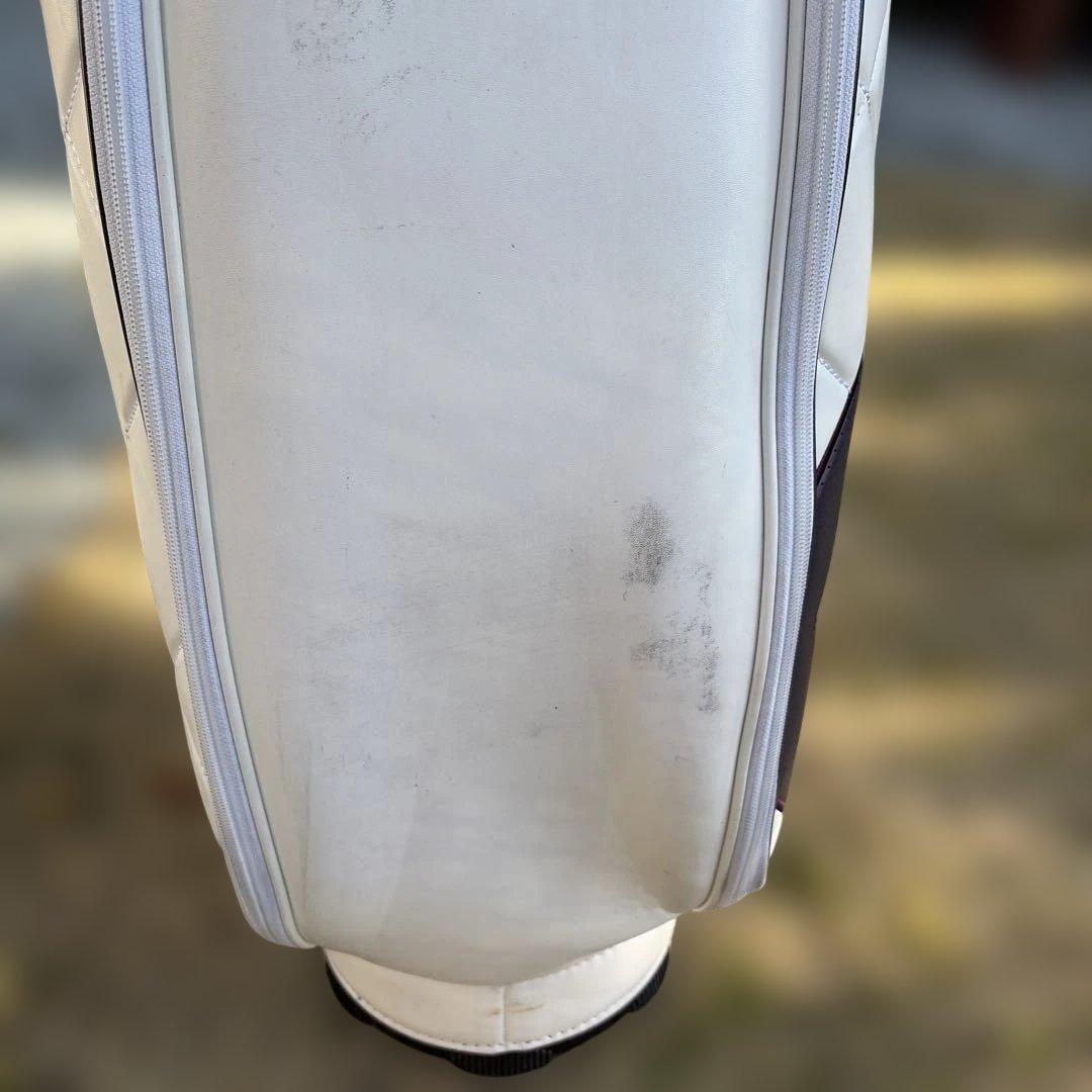 onoff ゴルフバッグ ホワイト キルティング