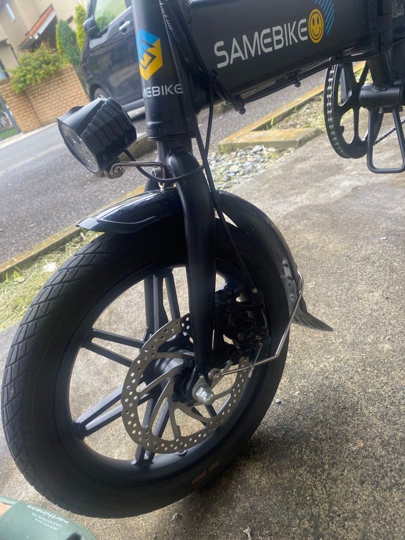 SAMEBIKE 電動自転車 黒