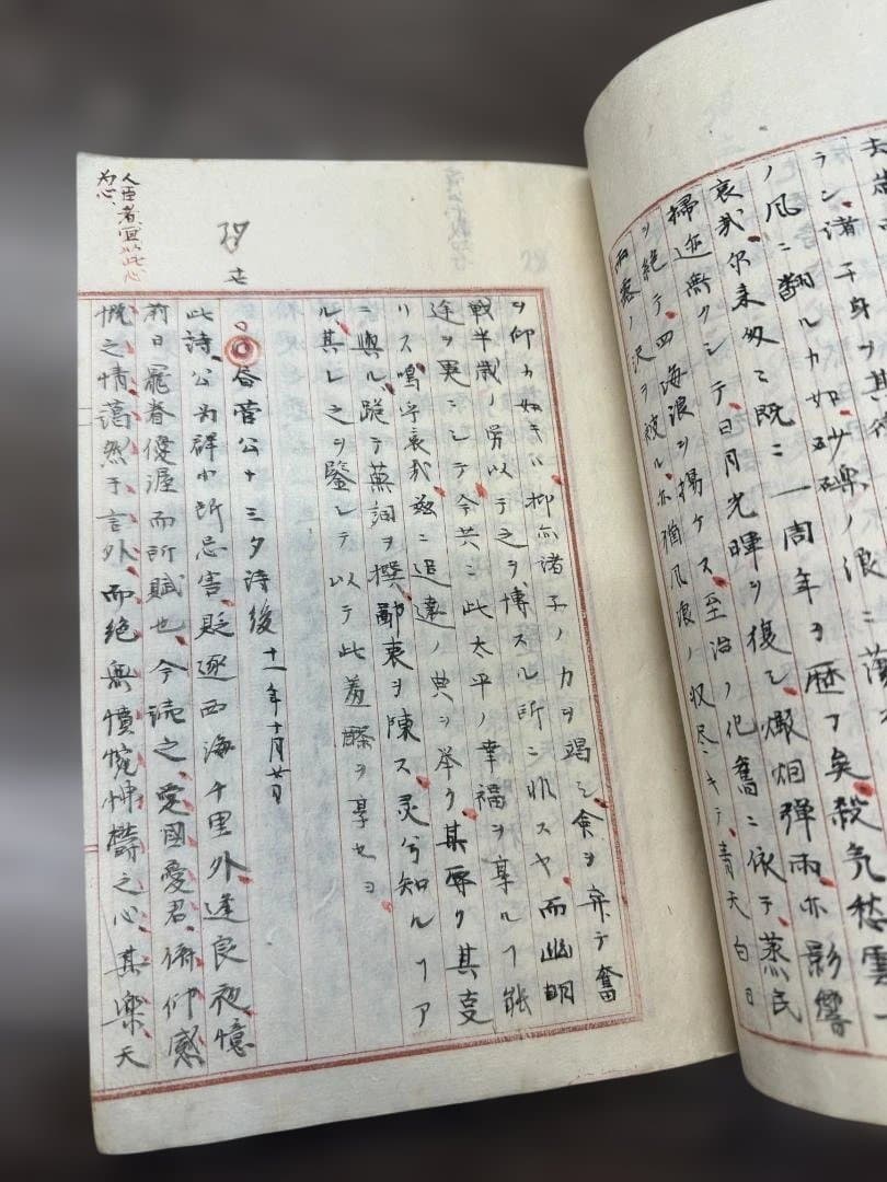 『岫雲先生文稿』全1冊 検索：和本 写本 漢詩 汪由敦 唐本 骨董 古文書