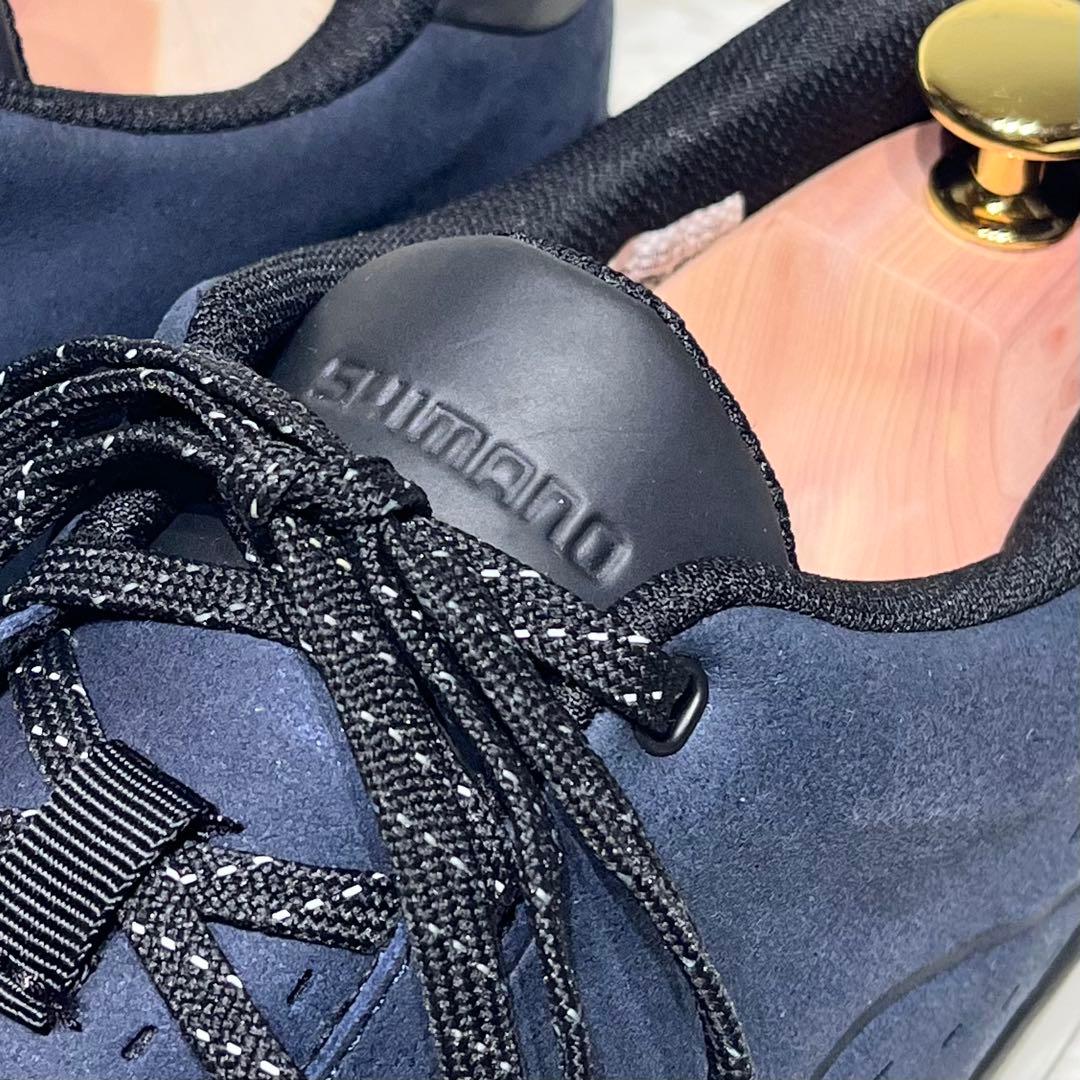 美品☆シマノ ビンディングシューズ SH-CT500 28.5cm ネイビー