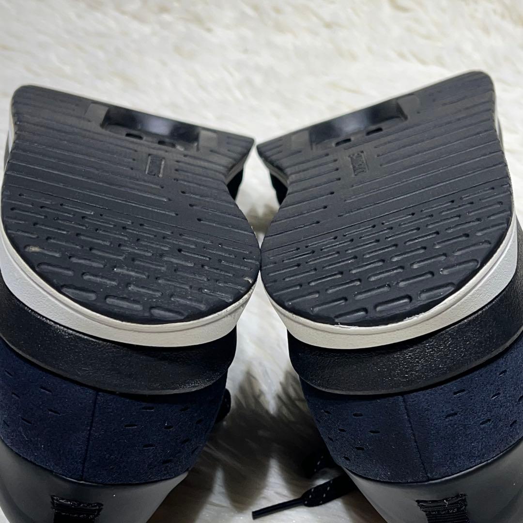 美品☆シマノ ビンディングシューズ SH-CT500 28.5cm ネイビー