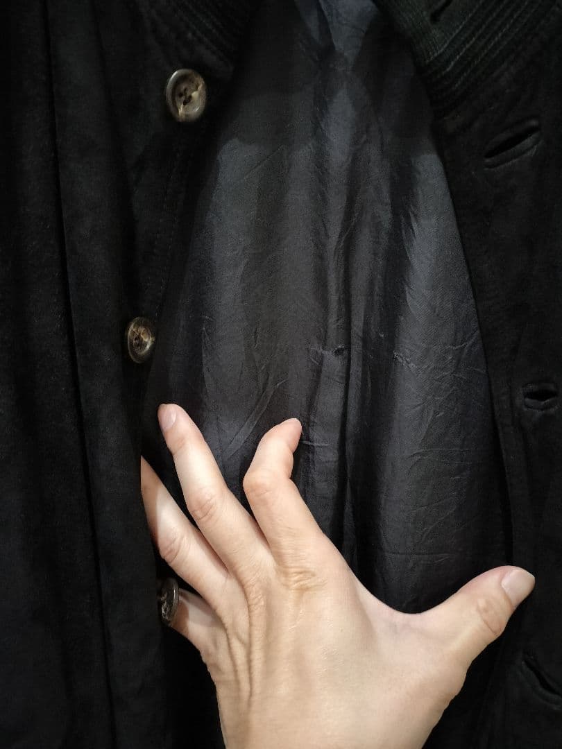 BRAUN HAMBURG スエード ジャケット バルスター ブラック