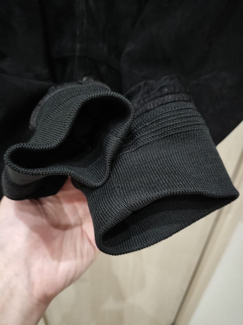 BRAUN HAMBURG スエード ジャケット バルスター ブラック