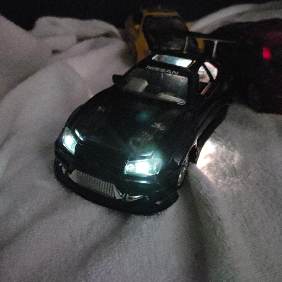 1:24　4台セット　R34 S15 エボ８ セリカ