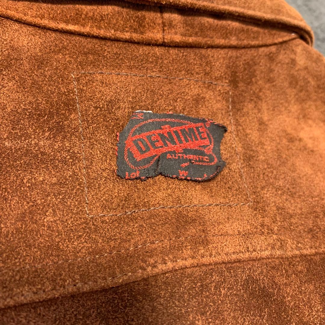 【ドゥニーム】  Denime　スウェードレザー サードジャケット