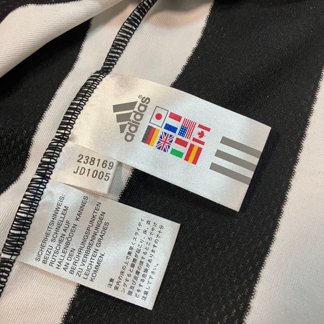 【L】アディダス万国旗タグ　ユニフォームゲームシャツ長袖ユベントス15番常田大希