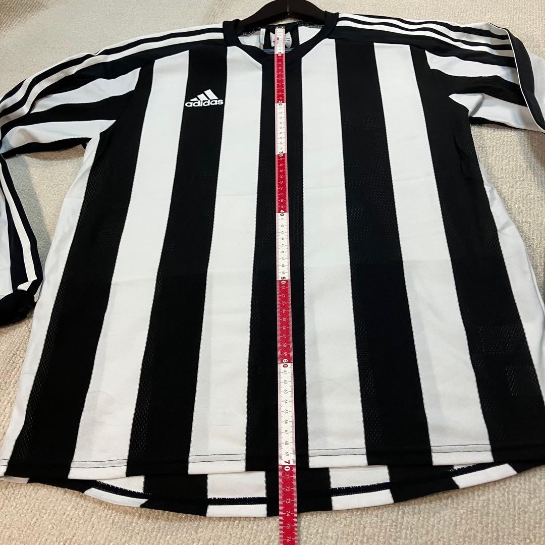 【L】アディダス万国旗タグ　ユニフォームゲームシャツ長袖ユベントス15番常田大希