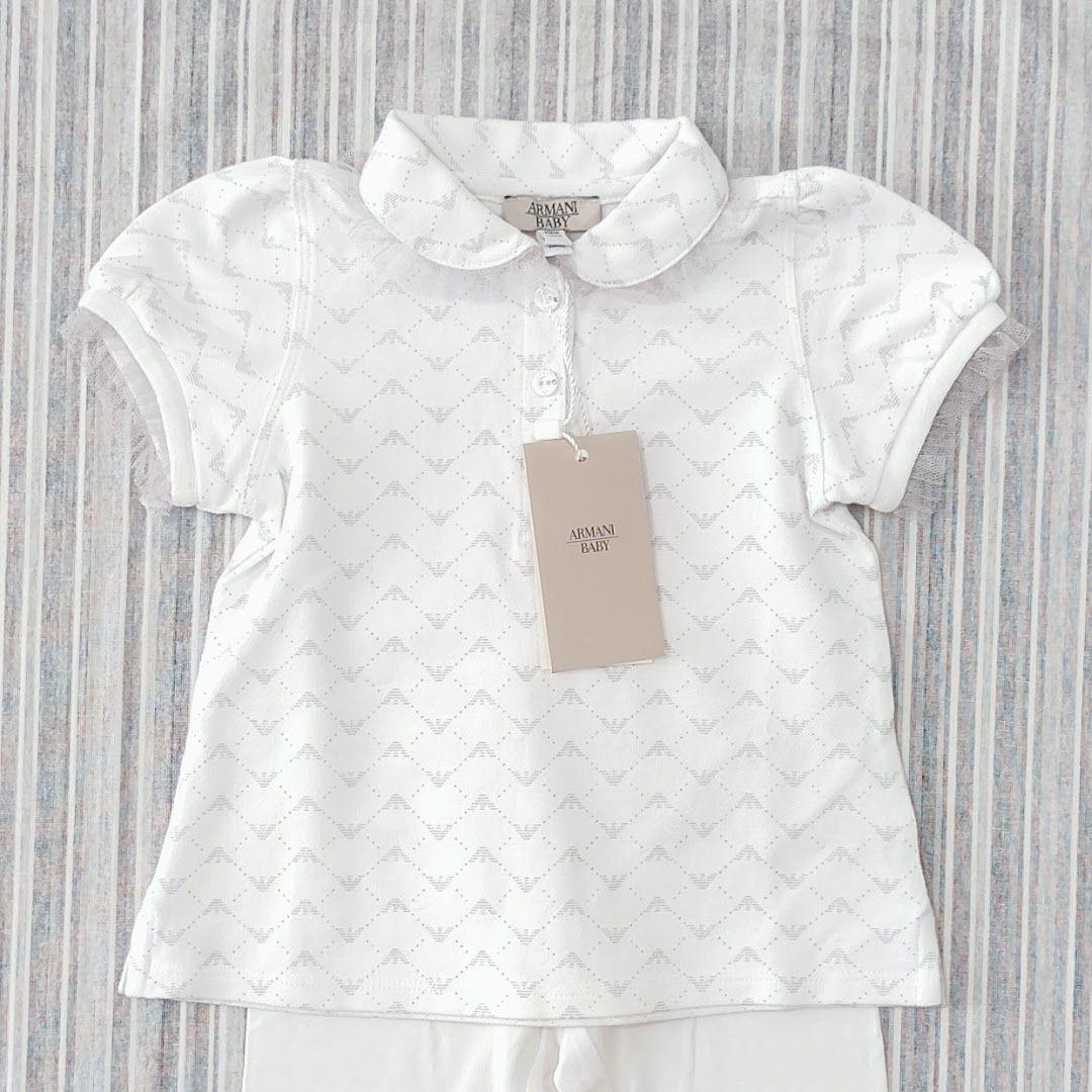 ★新品★ARMANI BABY/アルマーニ＊上下セット(半袖＆スパッツ)70cm
