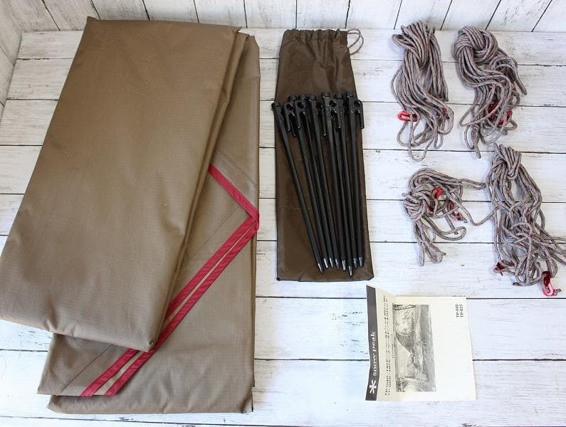 スノーピーク HDタープシールドヘキサPro M 鍛造ペグ付き