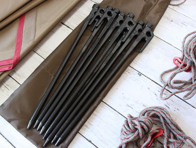 スノーピーク HDタープシールドヘキサPro M 鍛造ペグ付き