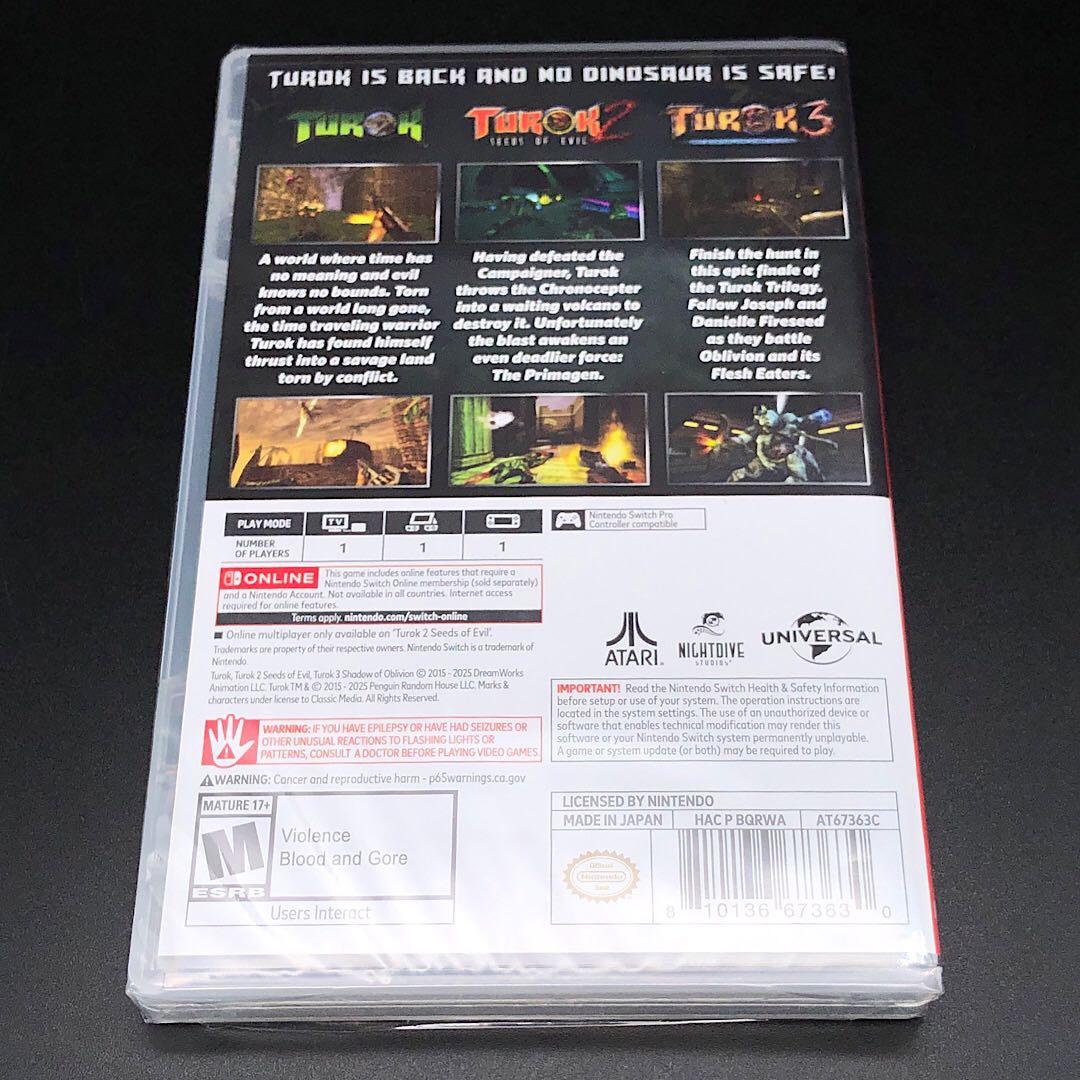 テュロック トリロジー Turok Trilogy Bundle switch