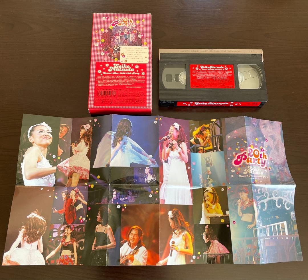 松田聖子 LD 10枚 & VHS 20th Party ★ 武道館'83 他