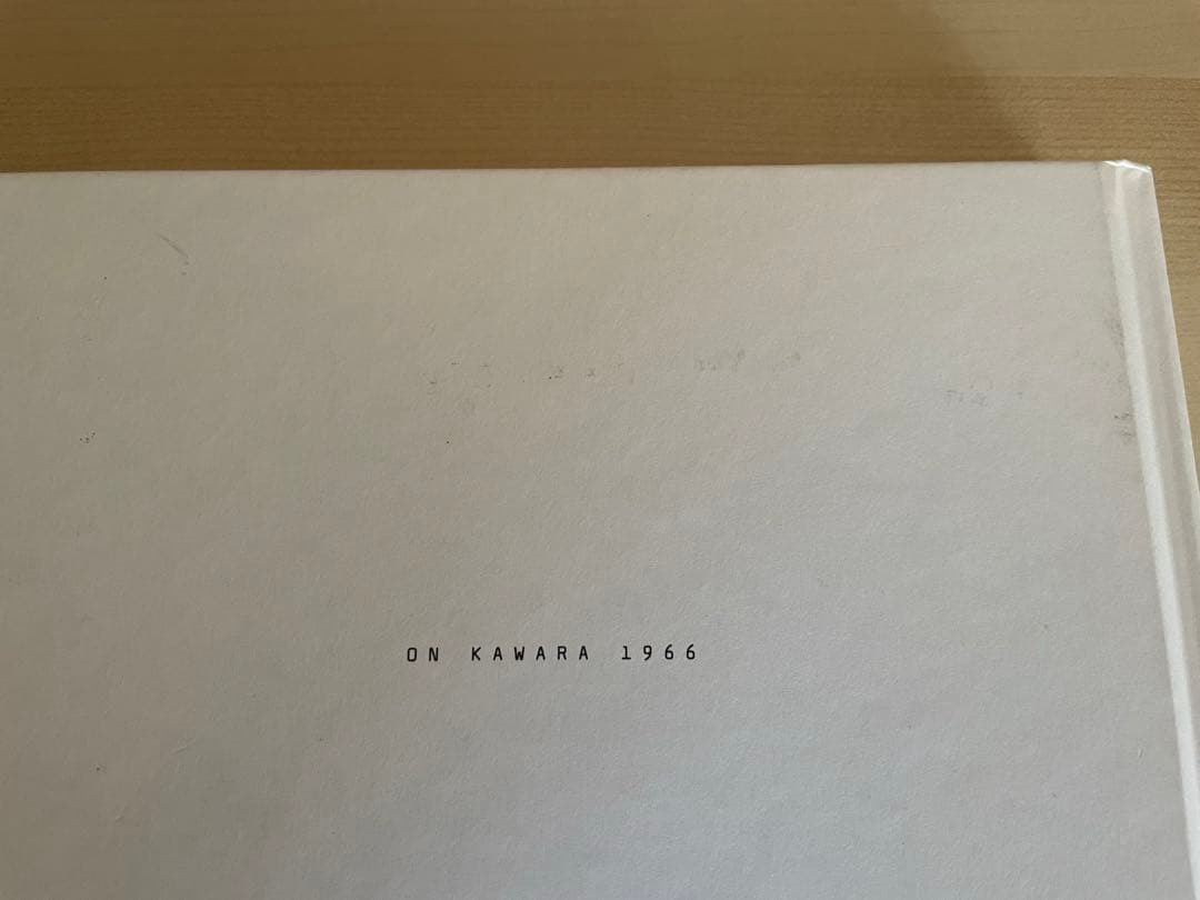 アート・デザイン・音楽 On Kawara 1966