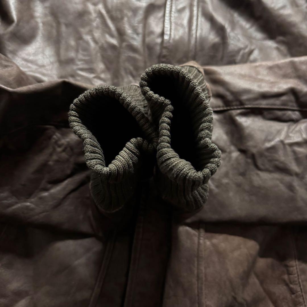 ジャケット・アウター 80s type A-2 M bomber leather flight jkt