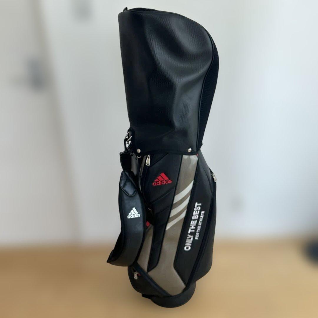 アディダス キャディバッグ adidas ゴルフ　黒