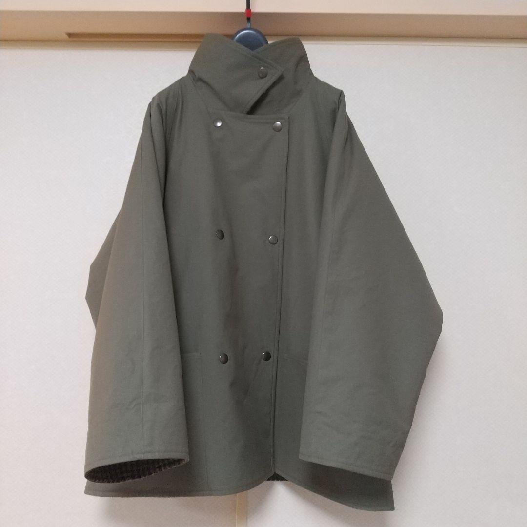 LES PRAIRIES DE PARIS リバーシブルショートコート