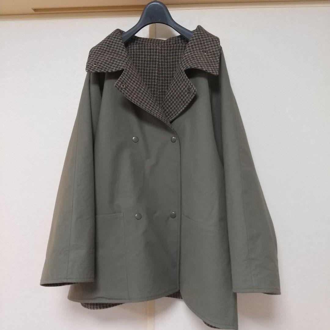 LES PRAIRIES DE PARIS リバーシブルショートコート