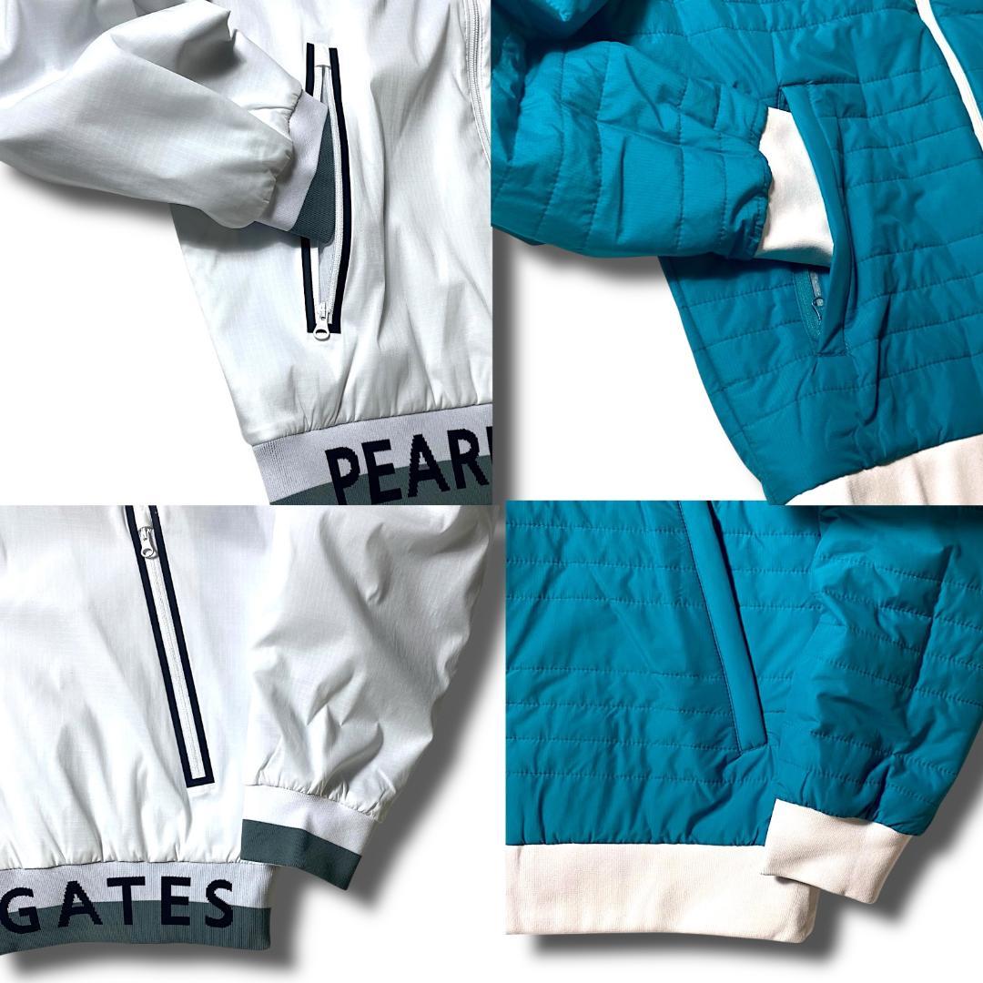 定価57200円 5 パーリーゲイツ リバーシブル 4WAY ブルゾン ベスト