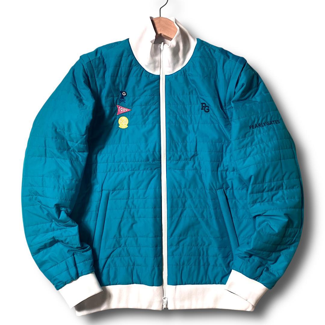 定価57200円 5 パーリーゲイツ リバーシブル 4WAY ブルゾン ベスト