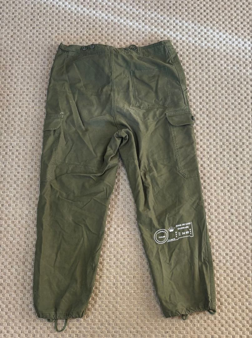 80s “Denmark army” 80年代 デンマーク軍 カーゴパンツ