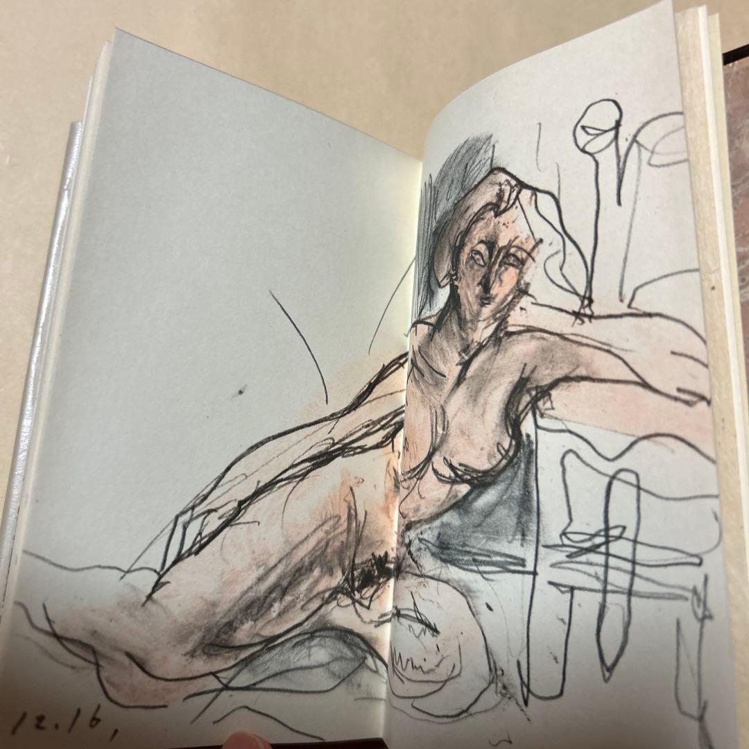 値下げ[ダブル署名！限定25部！家蔵本]原精一デッサン集『裸婦』昭53 梅原龍三