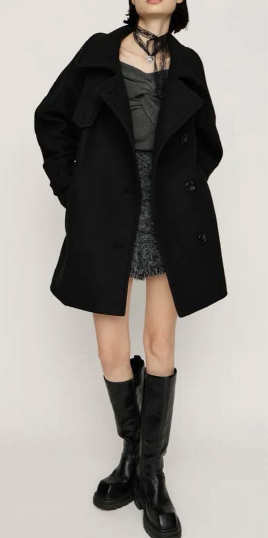 sly STAND NECK MIDI コート