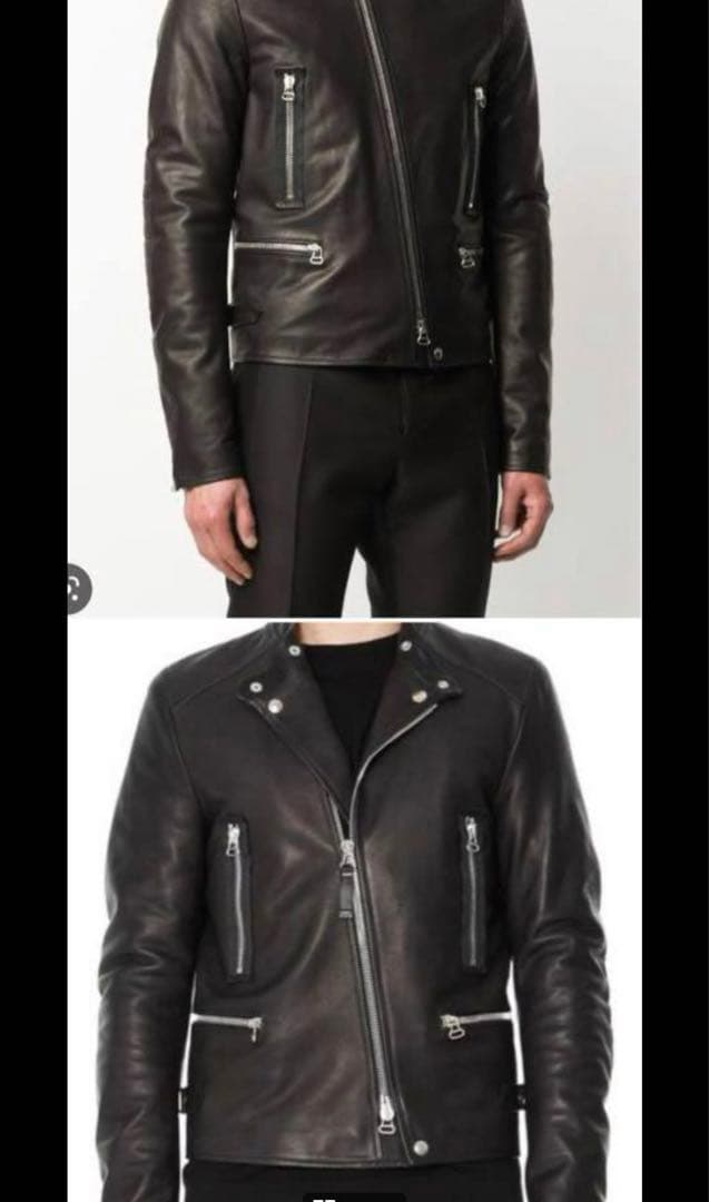 鬼レア！LANVIN(ランバン) Leather Biker Jacket