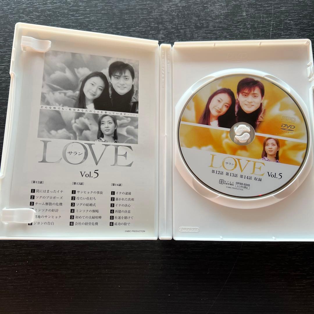 【入手困難品】LOVE/サラン DVD-BOX　全巻