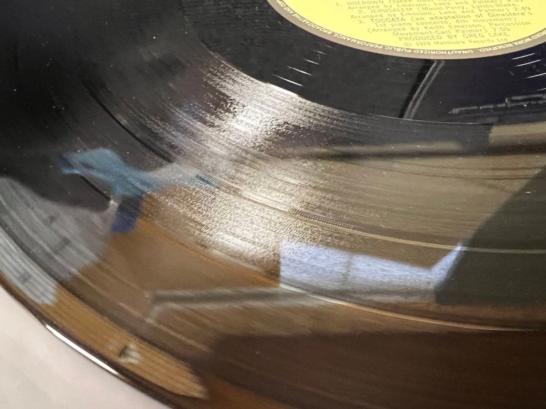 ELP 1974年 日本盤 3LP 洋楽レコード　ライブP-5549-51M