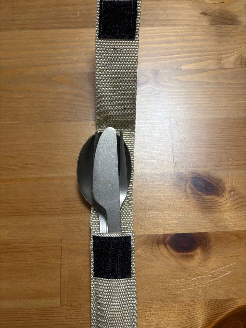 廃盤品　スノーピーク ワッパー武器　ナイフ、フォーク、スプーン　3本セット