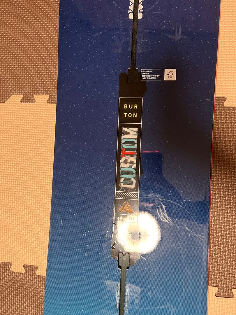 BURTON CUSTOM 151cm スノーボード※取付ビスとプラグ欠品