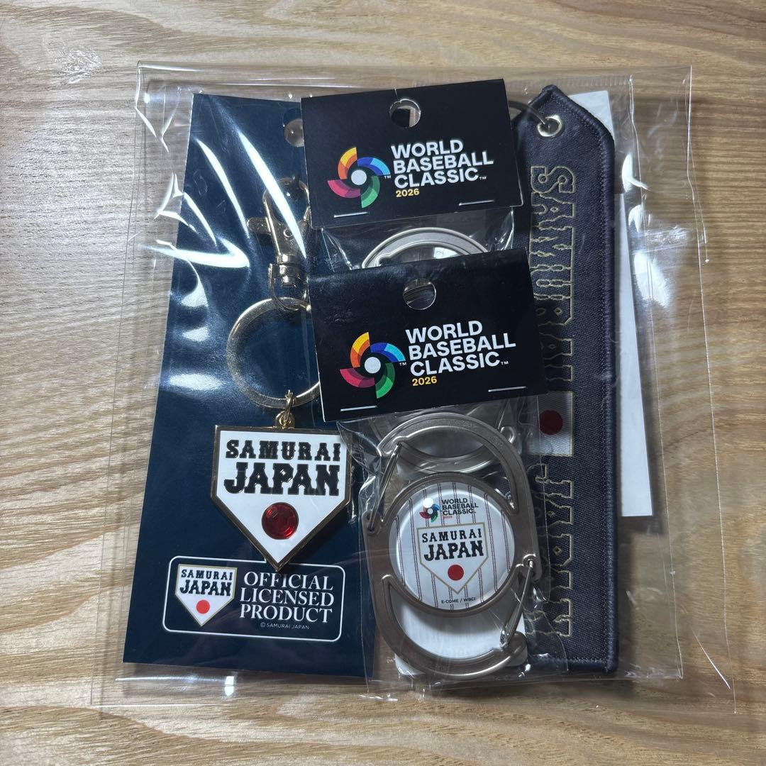 WBCワールドベースボールクラシックオフィシャルグッズ４種セット